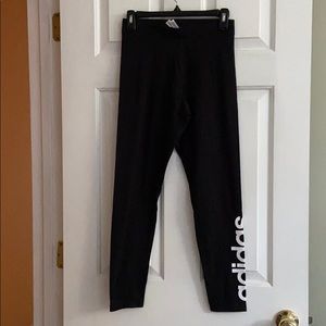 adidas Women’s Black Tights Size Small